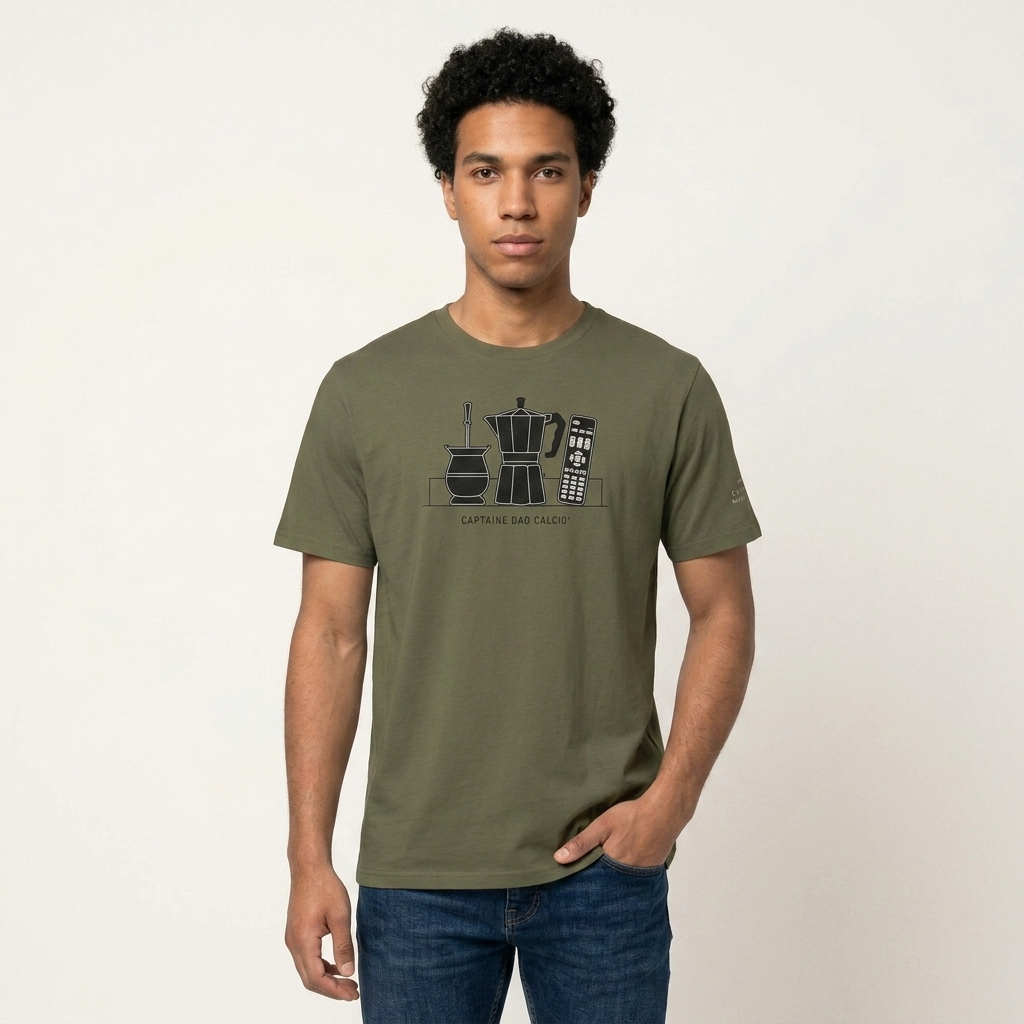 Caffeine & Calcio Graphic Tee